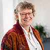 Porträt von Kathrin Reckling-Freitag der Büchereizentrale Schleswig-Holstein.